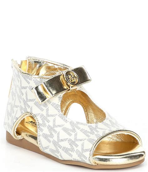 michael kors shoes baby girl|michael kors toddler sandals.